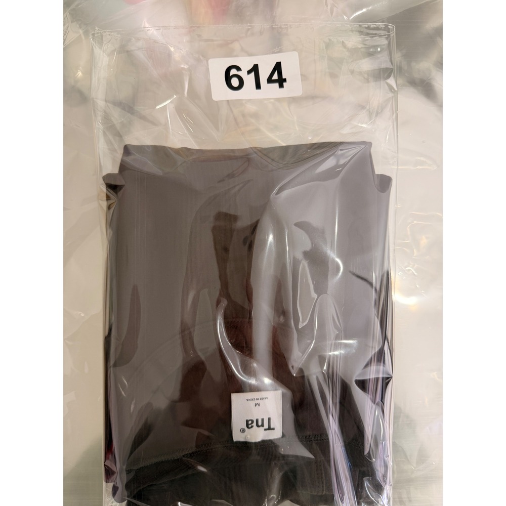Tna Aritzia Tank Mini Dress‎ Mocha Brown Sleeveless Size Medium Organic Cotton - Picture 10 of 10